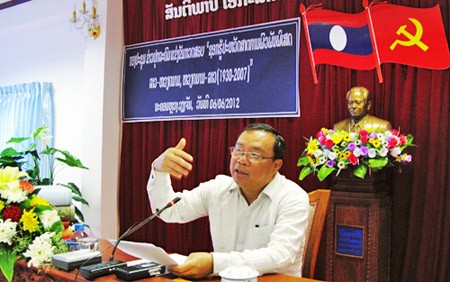 Lào sẽ tổ chức trọng thể Lễ tổng kết Năm Đoàn kết Hữu nghị Lào - Việt Nam 2012  - ảnh 1